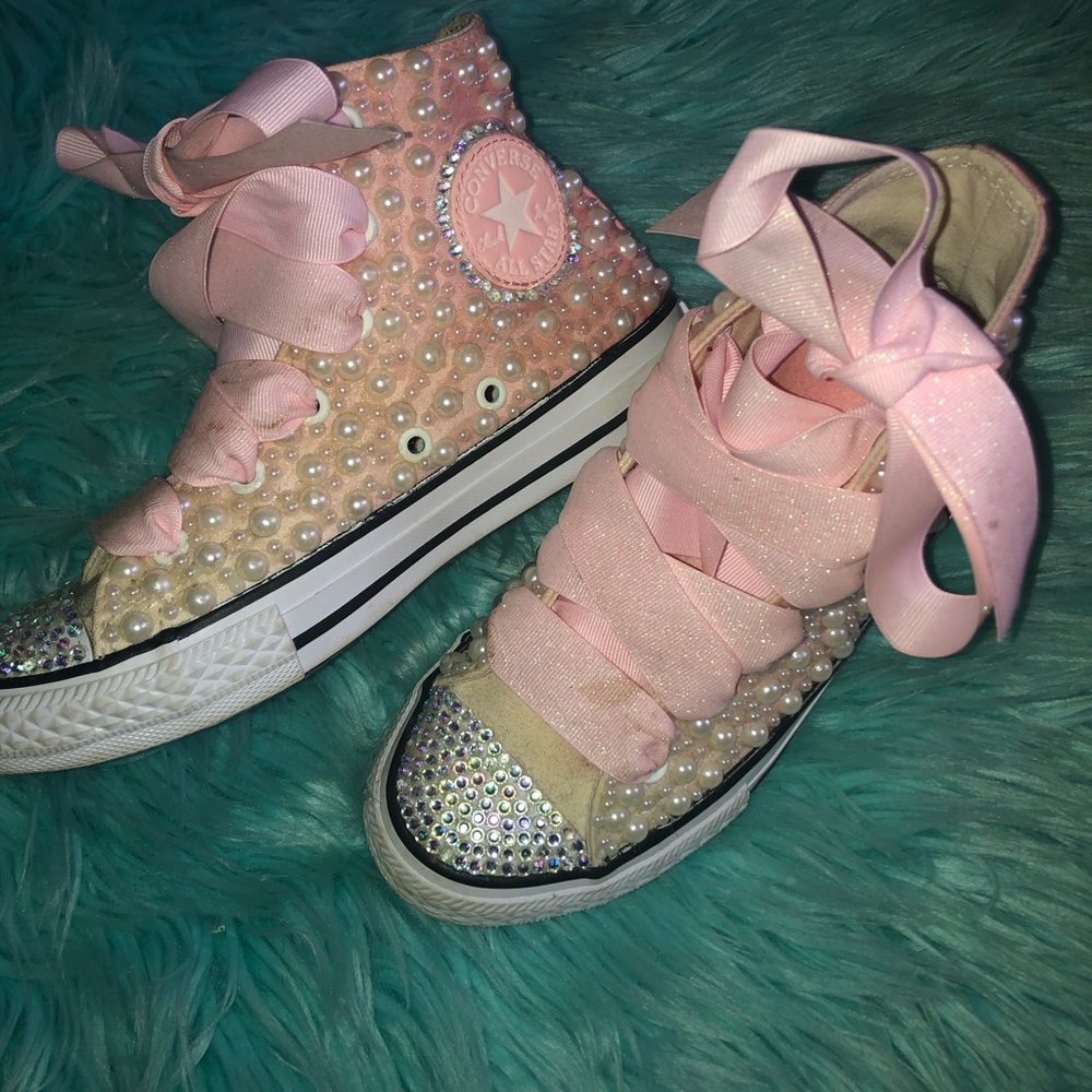 Bedazzled Kids Converse
